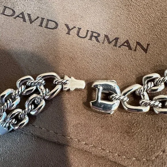 David Yurman Silver Necklace - Picture 4 of 6